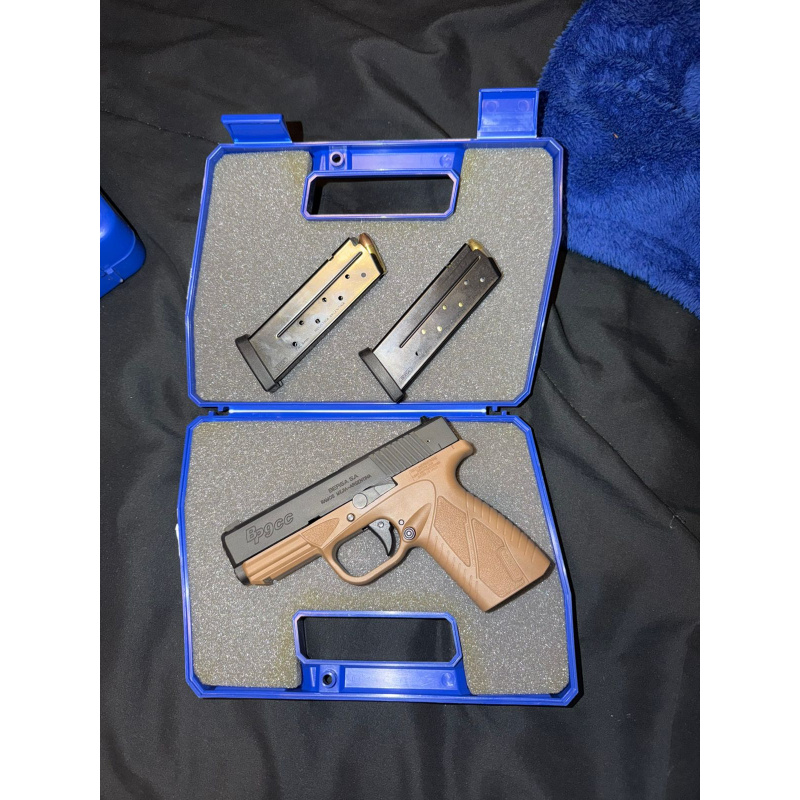 Pistola Bersa Bp9cc Cal. 9mm Ideal Portación Impecable, Doble Color