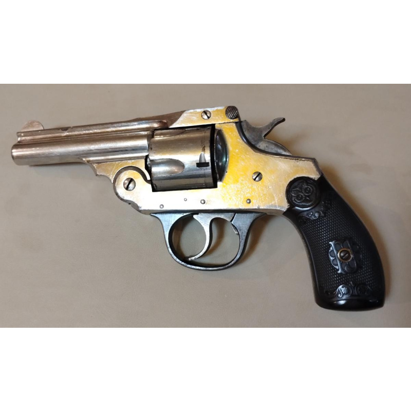 Antiguo Revolver 38 Iver Johnson "lechucero"