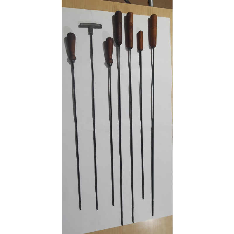 Lote De  7 Baquetas Para Mauser 1891 Y 1909