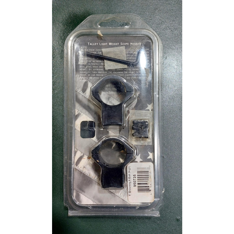 Montaje Talley Para Browning X-bolt 1 Pulgada Altas