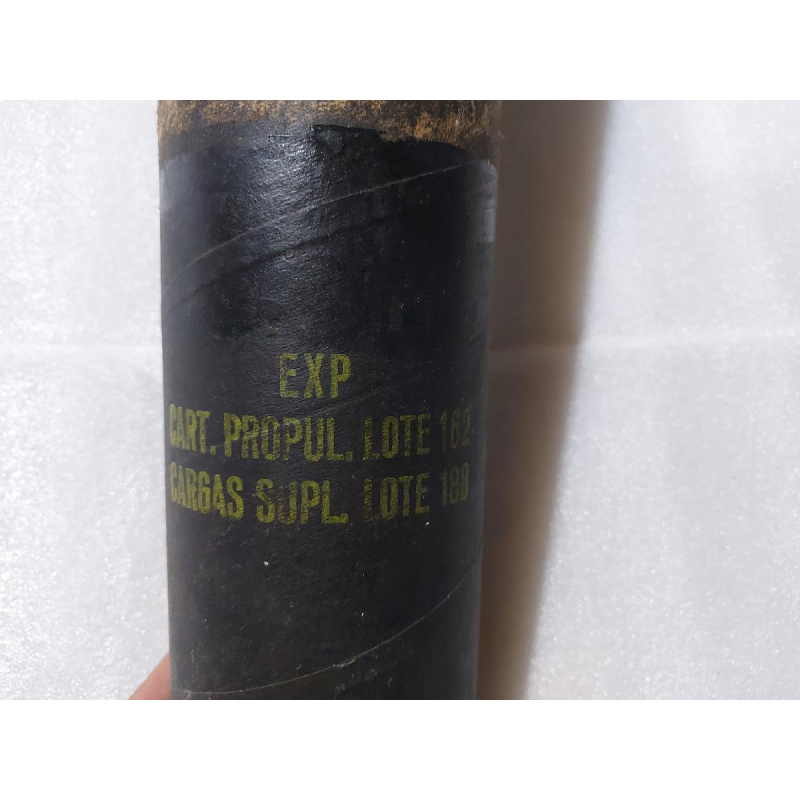 Estuche De Proyectil Mortero De 81mm Original Unico Coleccion