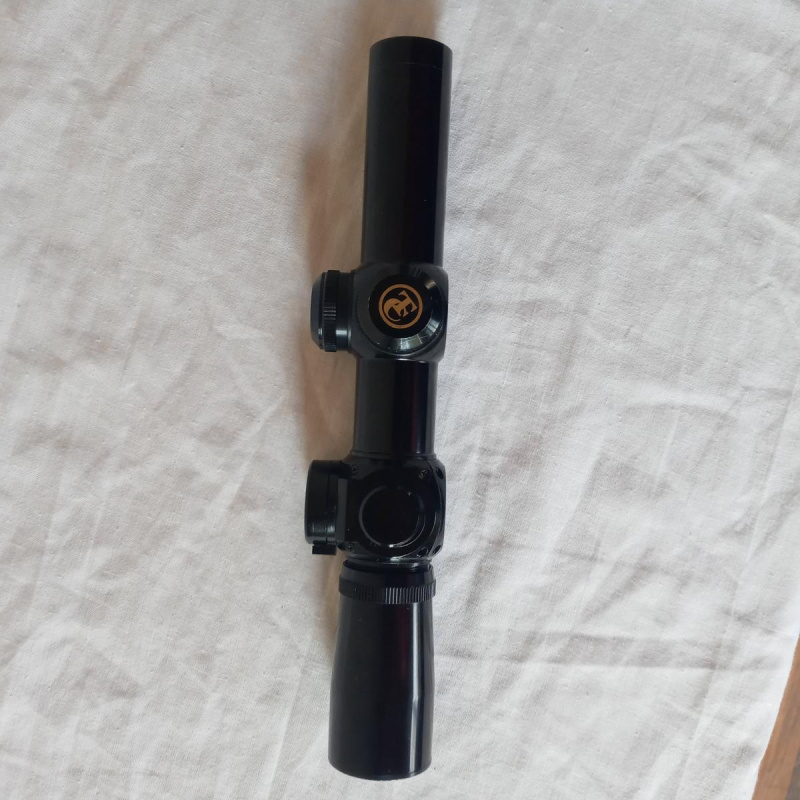 Mira De Pistola / Revolver / Scout 3x Reticulo Iluminado Japon