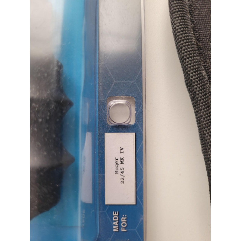 Cachas Goma Hogue + Funda Externa Ruger Mark 4 - Sin Uso