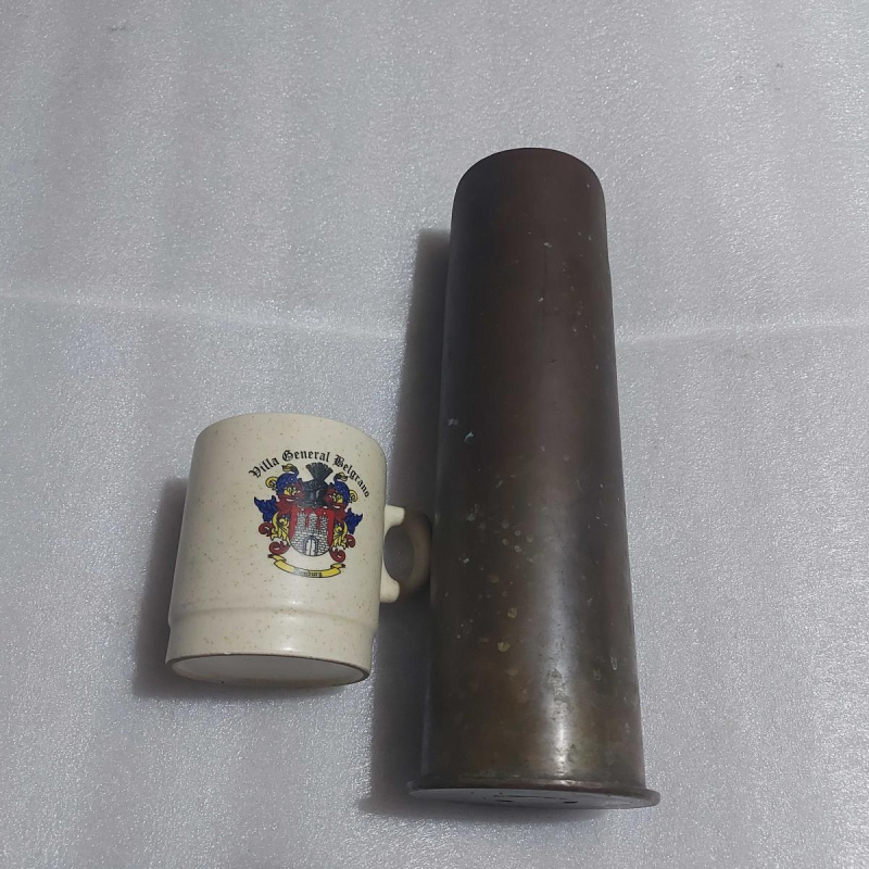 Vaina Cañon 75mm 1910 Ind Alemana Para Argentina