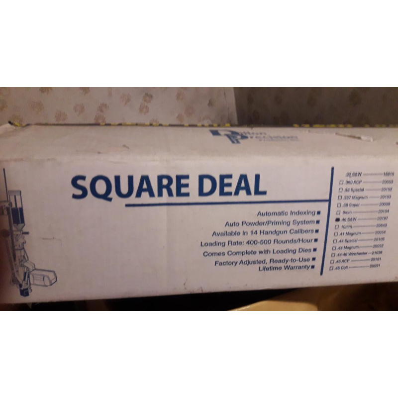 Dillon Square Deal (y Regalitos) 9mm;.380;.40;10mm.;.45;.38spl;.357;.44 Rm/spl