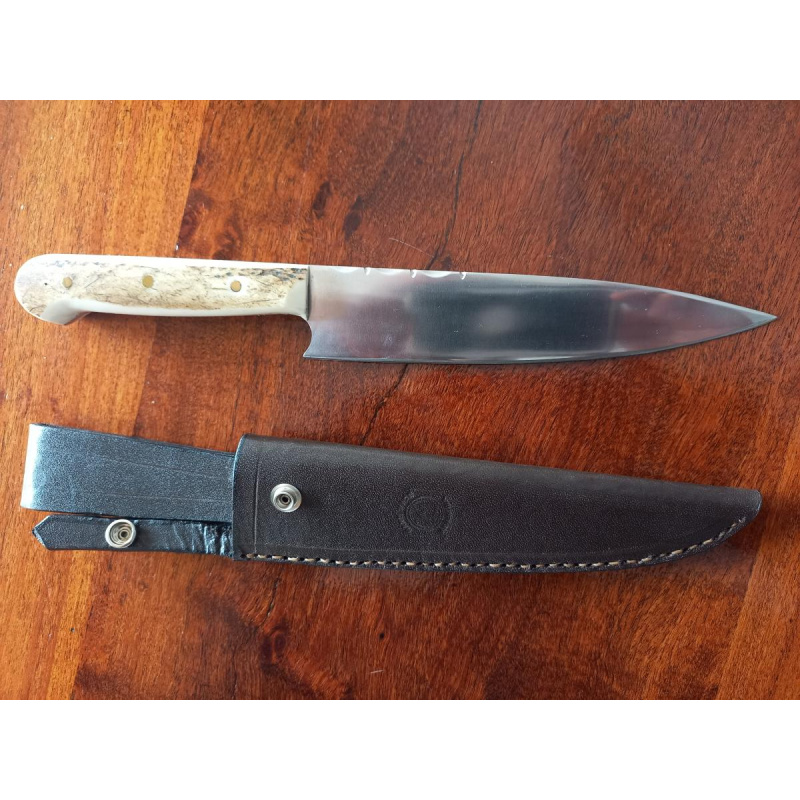 Cuchillo Criollo "vl" Industria Argentina - Acero 420 Alemán