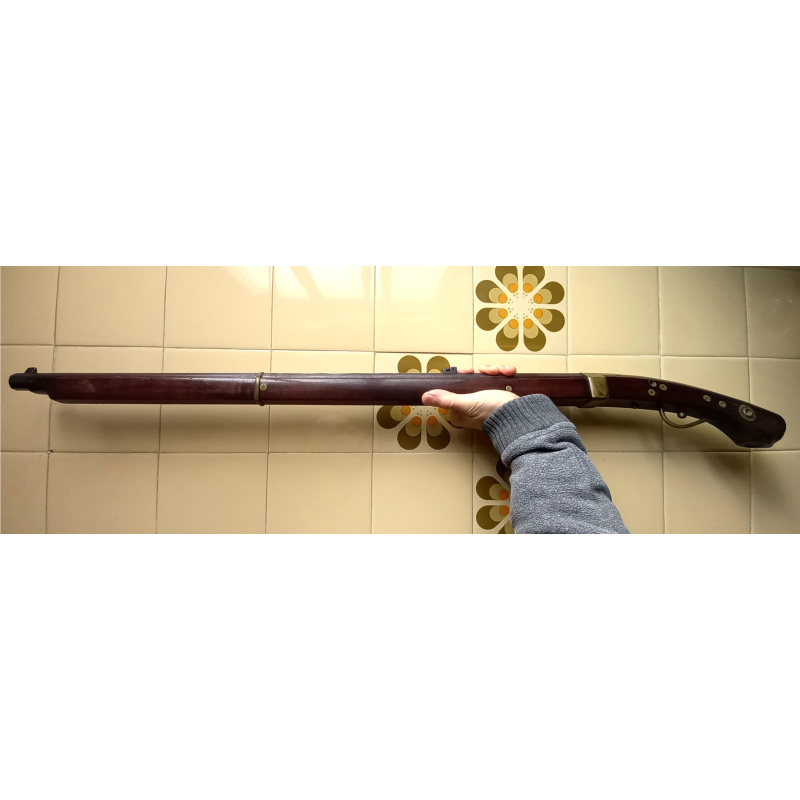 Antiguo Teppo/matchlock Samurai / No Katana Tsuba