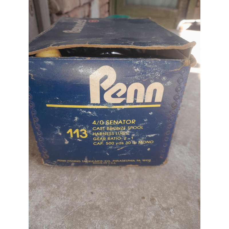 Reel Penn 4/0 Senator Special En Caja. Oferta