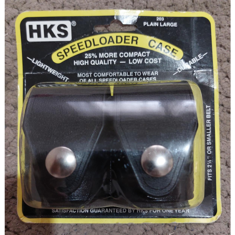 Porta Speedloader Doble Marca Hks Plain 203 Large