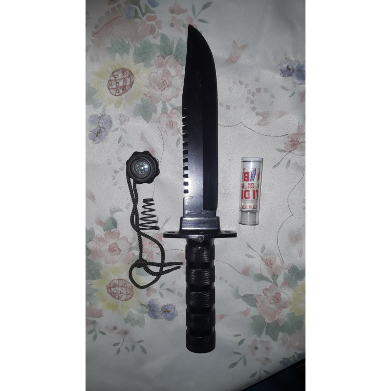 Cuchillo Aitor Jungle King Negro 16016 (made In Spain)