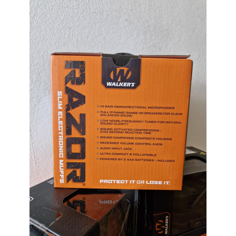 Protector Auditivo Walker's Razor Slim Electronicas 23 Db Originales