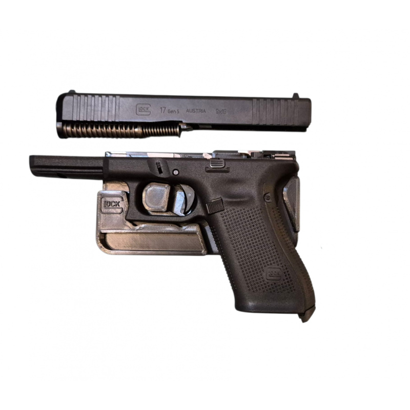 Bloque Armero Mantenimiento Glock + Aceitera Pico De Aguja