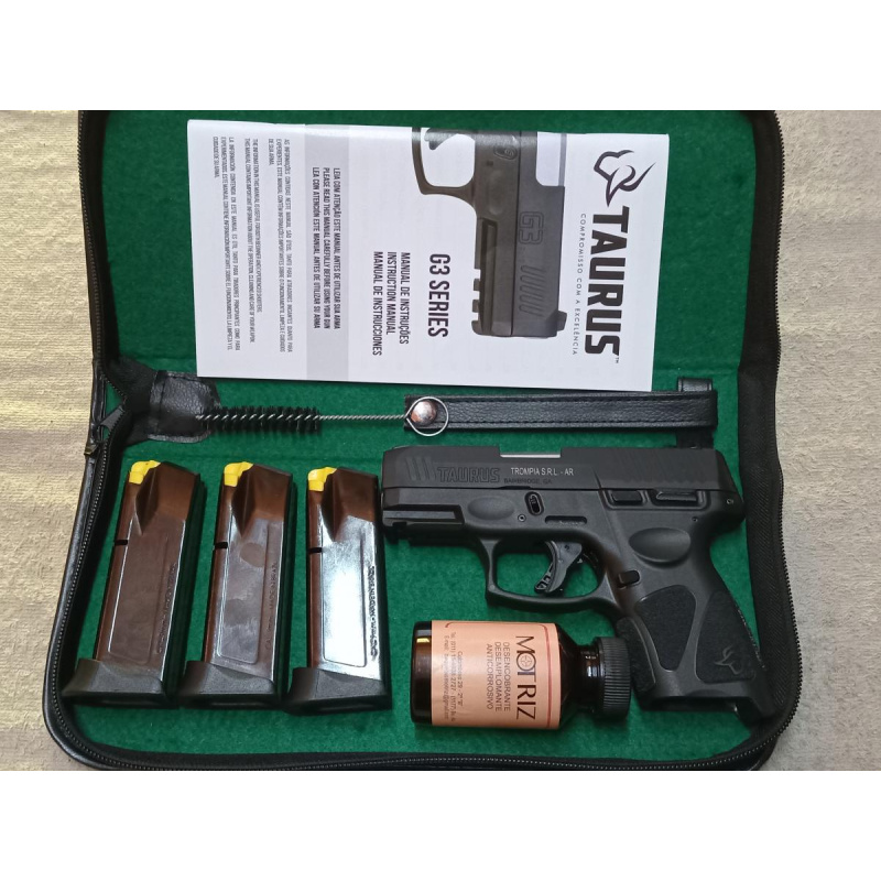 Pistola Taurus G3c 9 M.m Nueva Sin Disparar