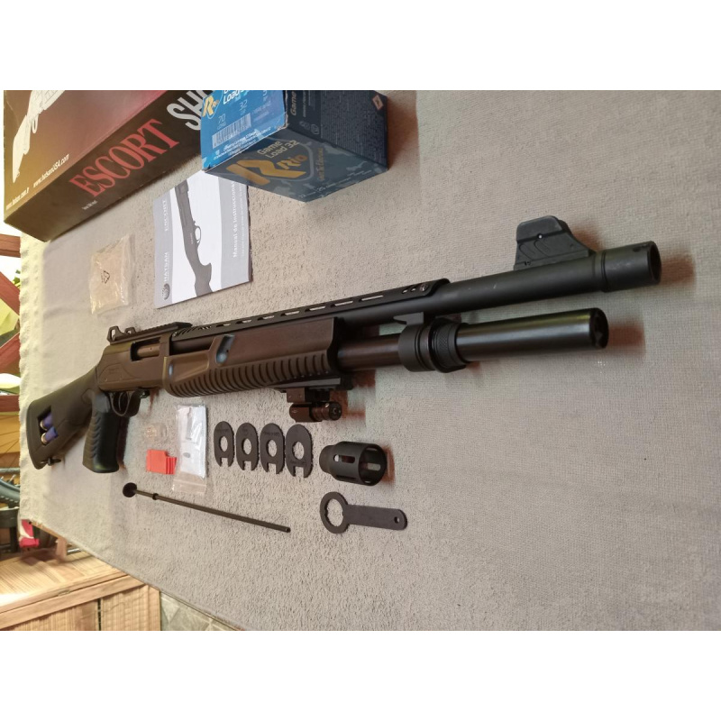 Escopeta Hatsan Escort Mp 12 Nueva Sin Disparar Con Accesorios