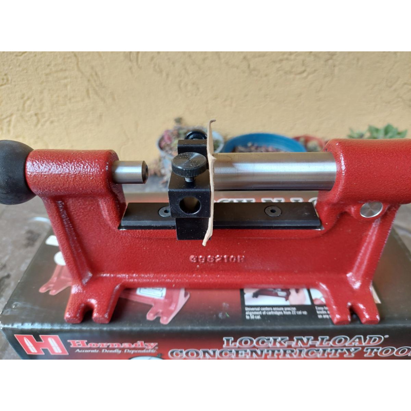 Hornady Concentración Tool.