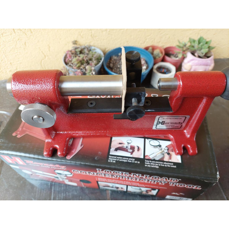 Hornady Concentración Tool.