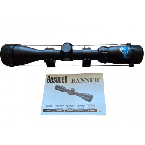 24 Cuotas De $16000 Mira Bushnell Bushnell Banner 3 A 9x40 Impecable