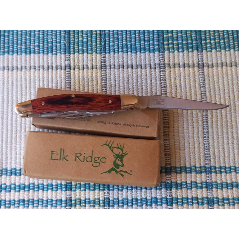 Navaja De 3 Hojas  E L K   R I D G E . Si Usar Ni Afilar