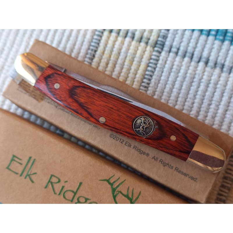 Navaja De 3 Hojas  E L K   R I D G E . Si Usar Ni Afilar