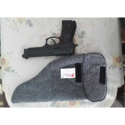 Funda Con Tratamiento Siliconado Para Guarda De Armas Hasta 6"