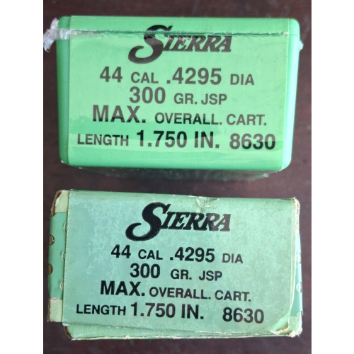 Puntas Sierra .44 De 300 Grains