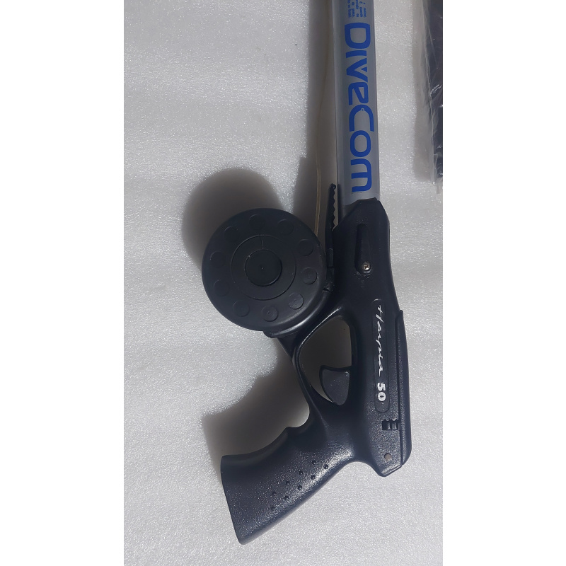 Harpon Divecom Harpia 50 De 75cm Con Reel + 2 Flechas + 2 Gomas