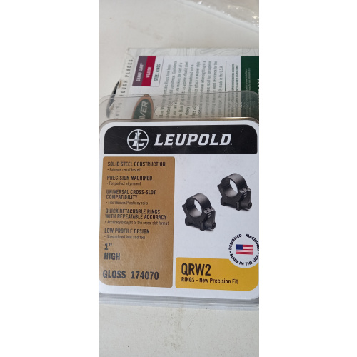 Anillas Leupold Quita Y Pon
