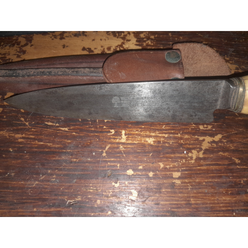 Cuchillo De Campo De Cintura Heinr Boker Solingen Alemana Arbolito