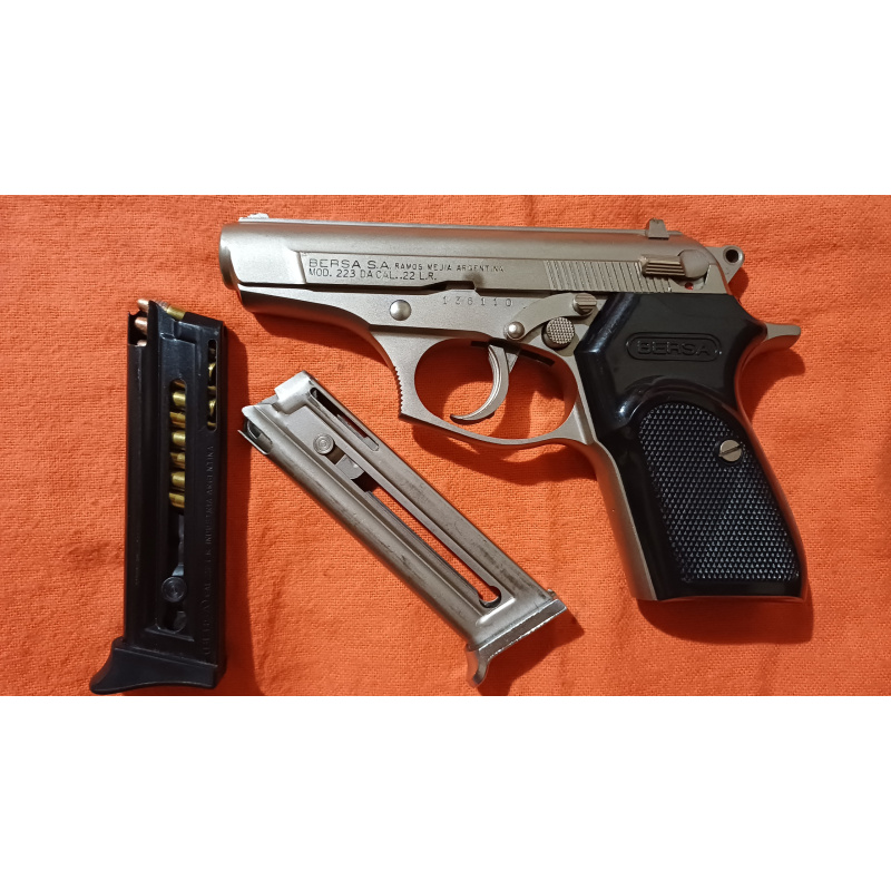 Bersa Modelo 223 De Acero Niquelada Casi S/uso