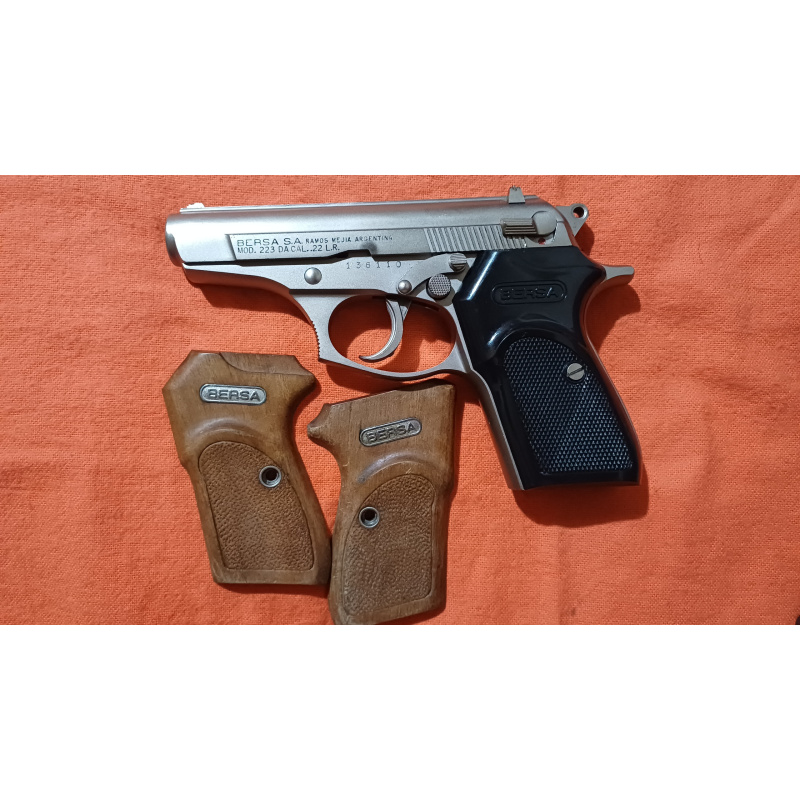 Bersa Modelo 223 De Acero Niquelada Casi S/uso