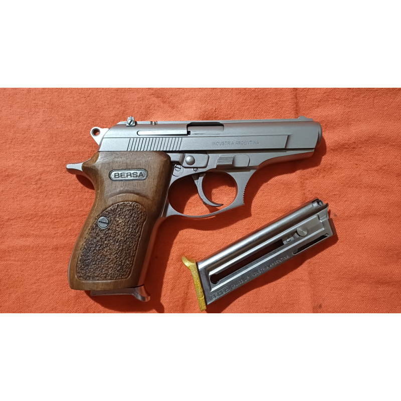 Bersa  Modelo 23 Doble Accion Niquelada De Acero C/sin Uso