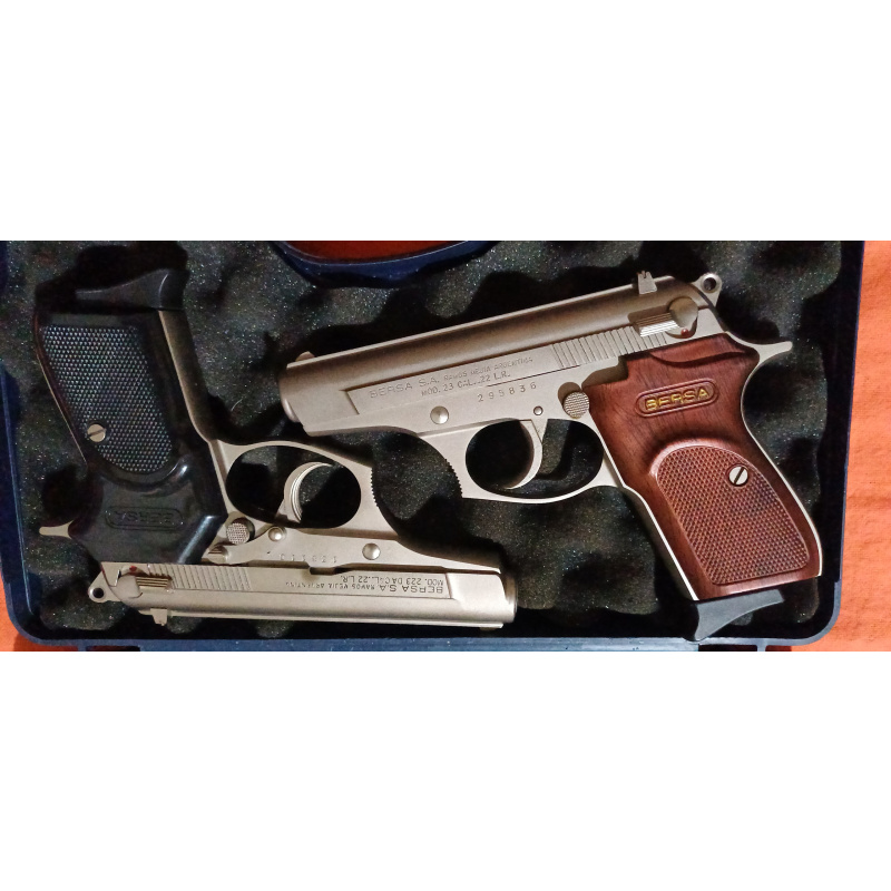 Bersa  Modelo 23 Doble Accion Niquelada De Acero C/sin Uso