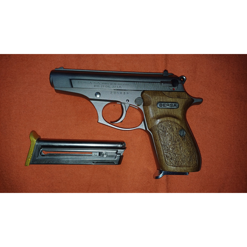 Bersa  Modelo 23 Doble Accion Niquelada De Acero C/sin Uso