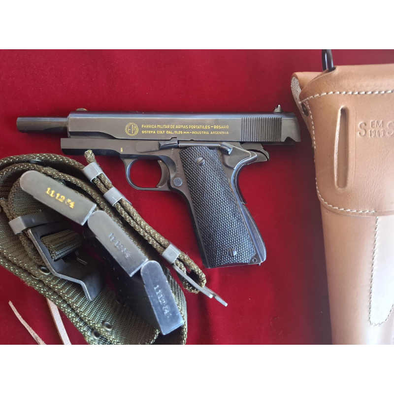 Pistola Fm. Cal. .45 - Mod. 1927. Impecable Civil