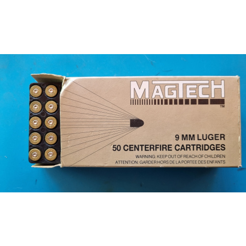 Lote De Vainas 9 Mm Magtech Winchester