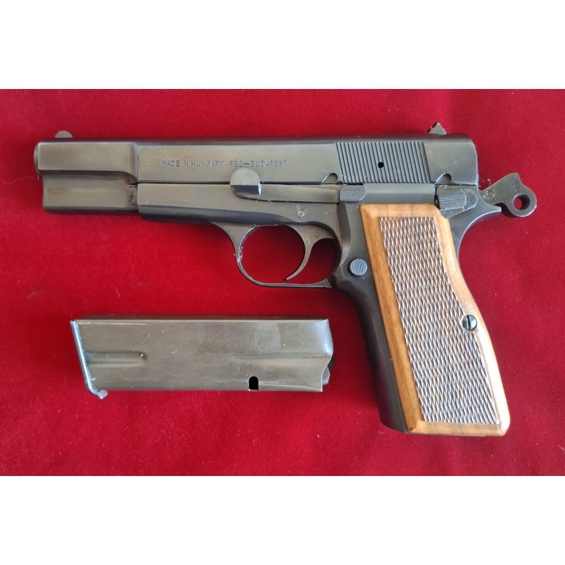Pistola Hungara Feg Mod.71/80 Sistema Browning Cal. 9 Mm.