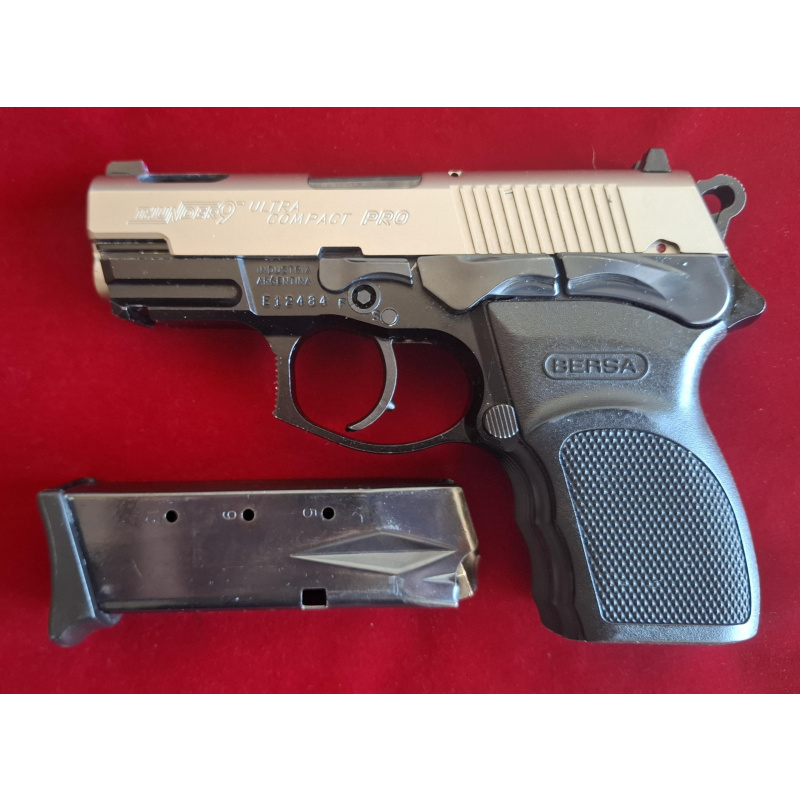 Bersa Thunder 9 Mm Ultra Compacta Hibrycomp V8 Compensada