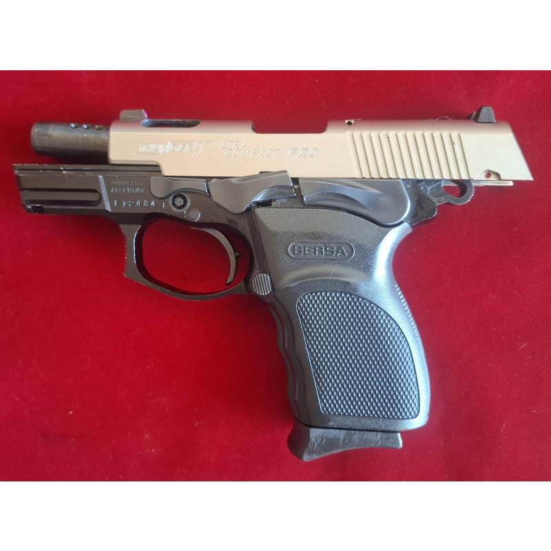 Bersa Thunder 9 Mm Ultra Compacta Hibrycomp V8 Compensada