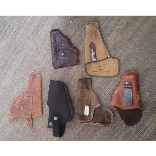 Lote Fundas Pistola Y Revolver !!