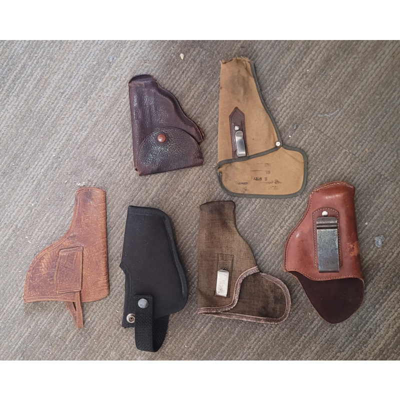 Lote Fundas Pistola Y Revolver !!