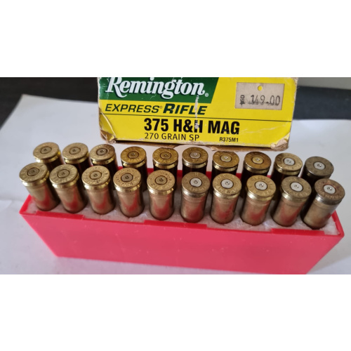 Vendo 20 Vainas Marca Remington Para El 375 H.h.