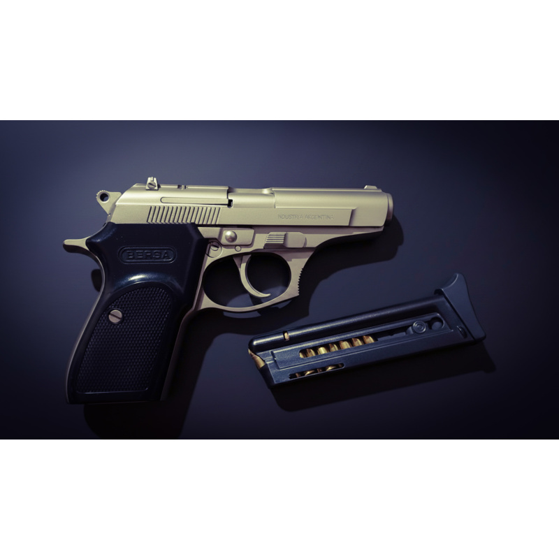Bersa Modelo 223 De Acero Niquelada Casi S/uso