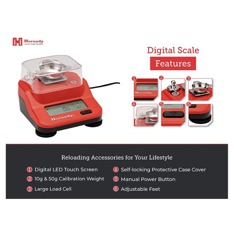 Balanza Digital Hornady M2 Bench Nueva U$400