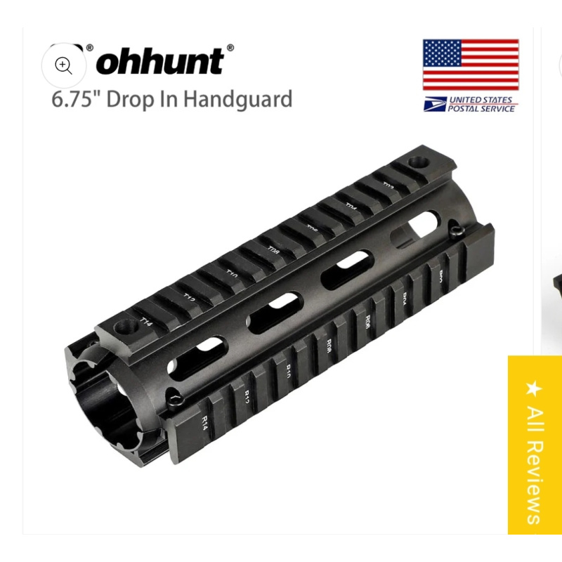 Hand Guard  Para Todas Las Plataformas Ar9/15 Otras