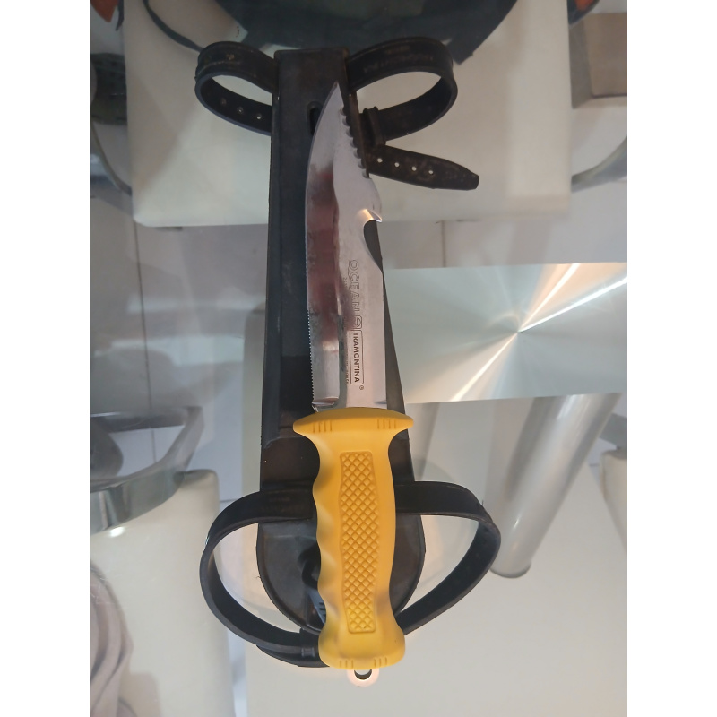 Cuchillo De Buceo Inox Tramontina
