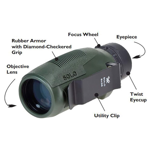 Vortex Optics Solo Monocular 10x36 Verde Oscuro