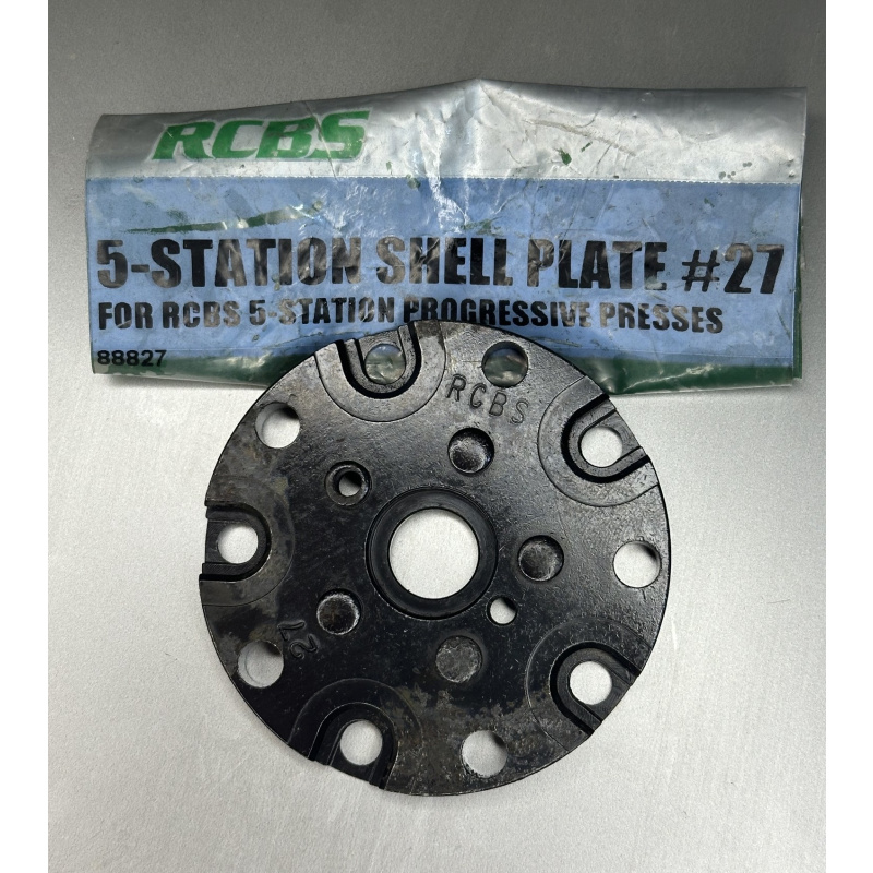 Shell Plate Rcbs N°ro 27 De 5 Estaciones