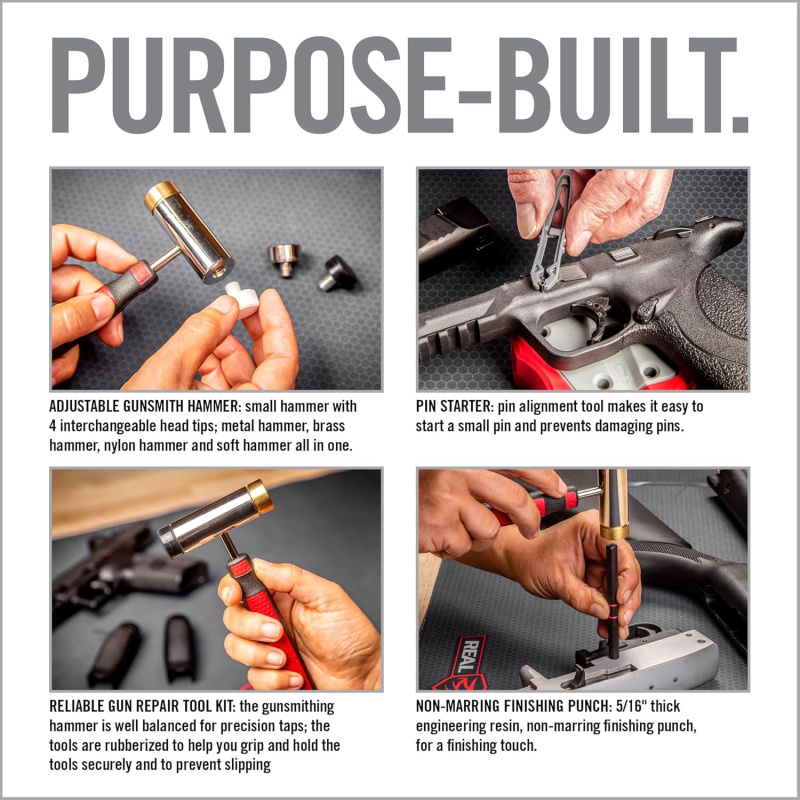 Real Avid - Pin Punch Set - Bloque De Banco