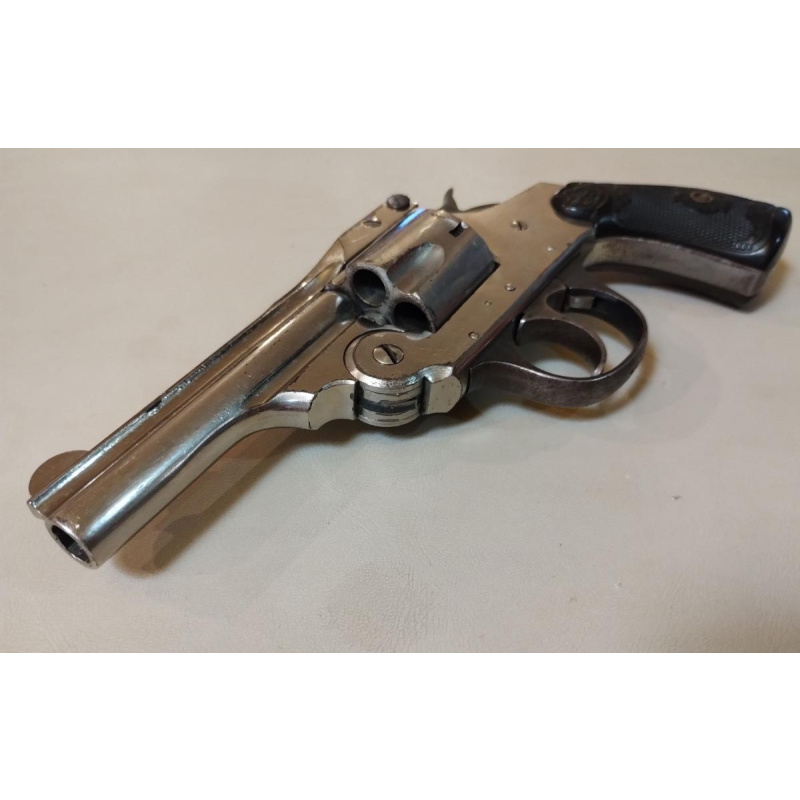 Antiguo Revolver 38 Iver Johnson "lechucero"