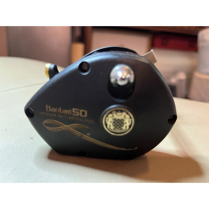 Vendo Reel Shimano Bantam 50 Mágnum Japón. Cargado , Con Devanador, Caja,